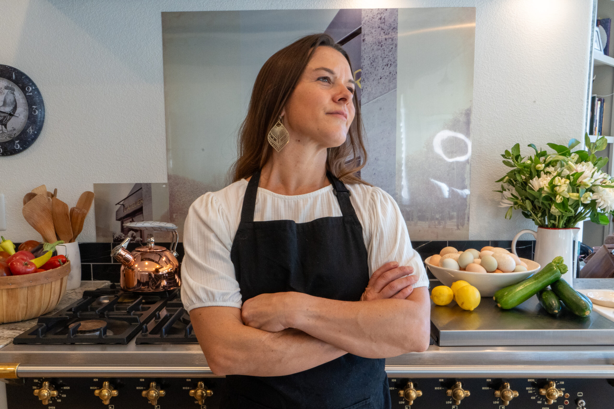 Bri in kitchen
